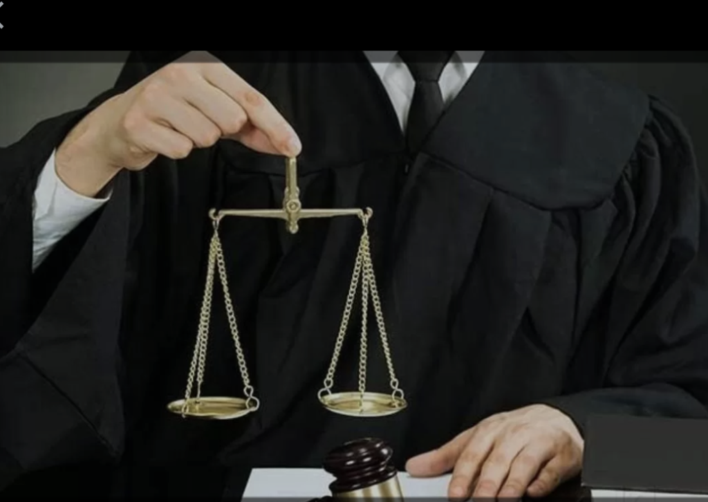 Advocate holding Balance 